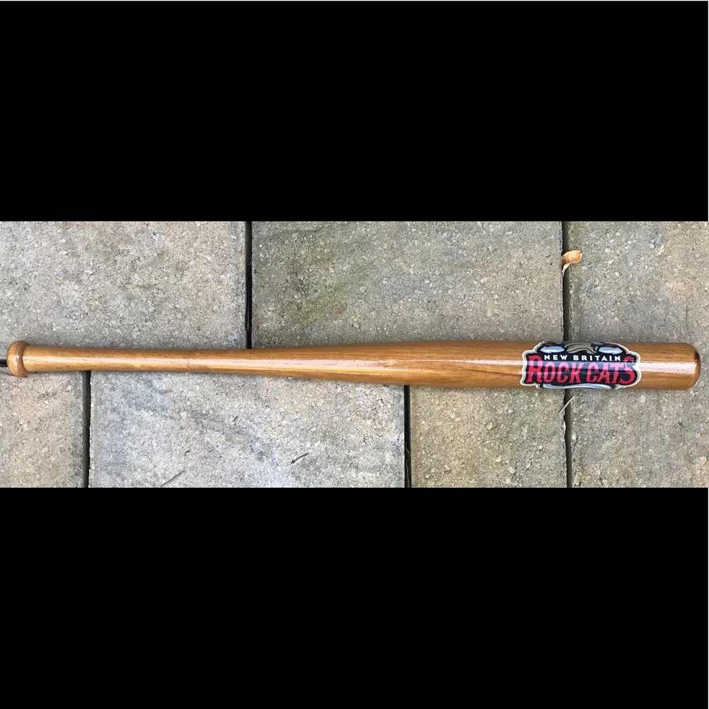 New Britain Rock Cats mini bat